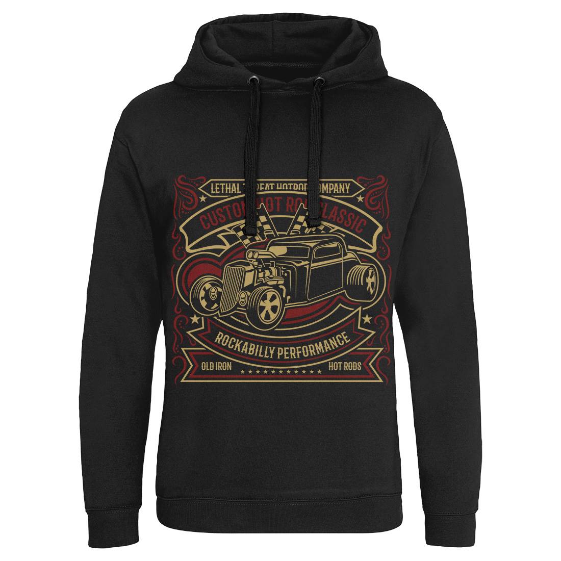 Custom Hot Rod Classic Mens Hoodie Without Pocket Cars B199