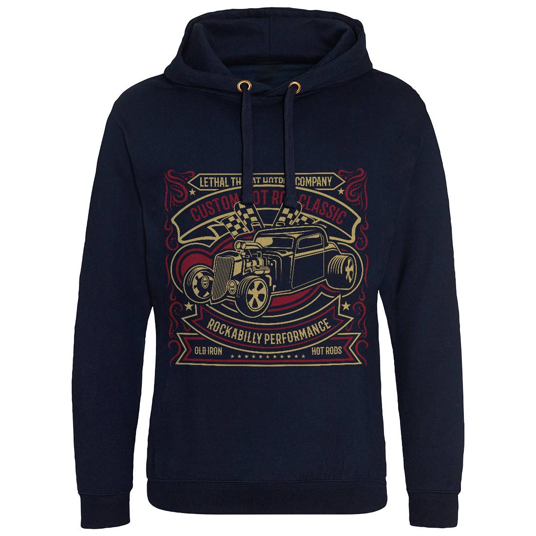 Custom Hot Rod Classic Mens Hoodie Without Pocket Cars B199