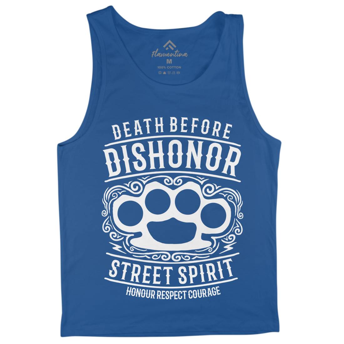 Death Before Dishonour Mens Tank Top Vest Army B202