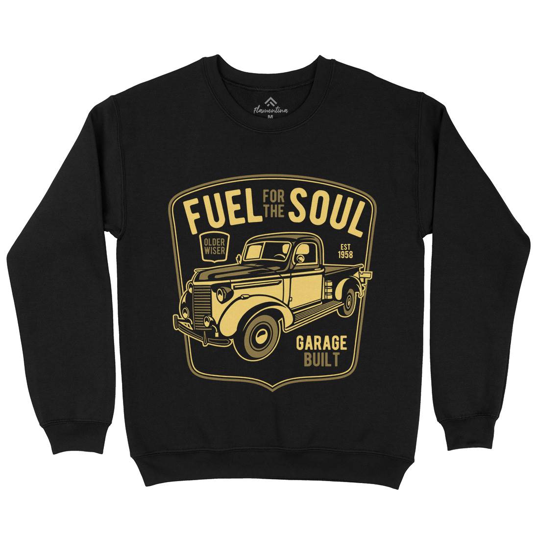 Fuel For The Soul Kids Crew Neck Sweatshirt Cars B213