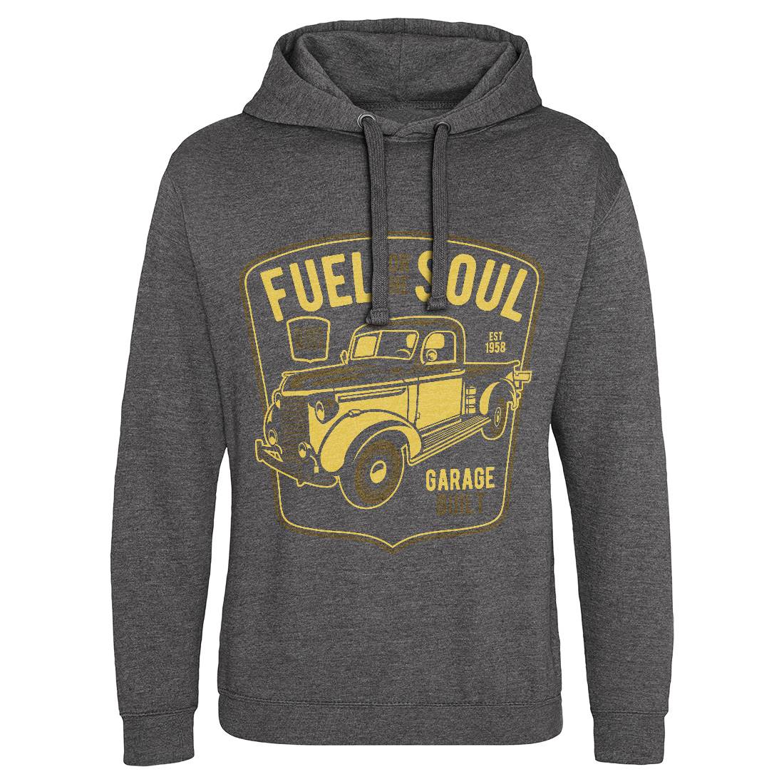 Fuel For The Soul Mens Hoodie Without Pocket Cars B213