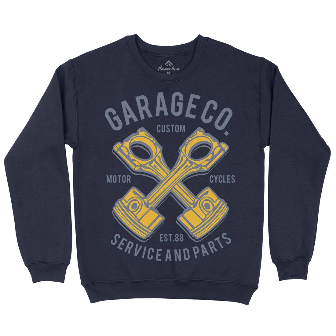 Garage Co Kids Crew Neck Sweatshirt Cars B216