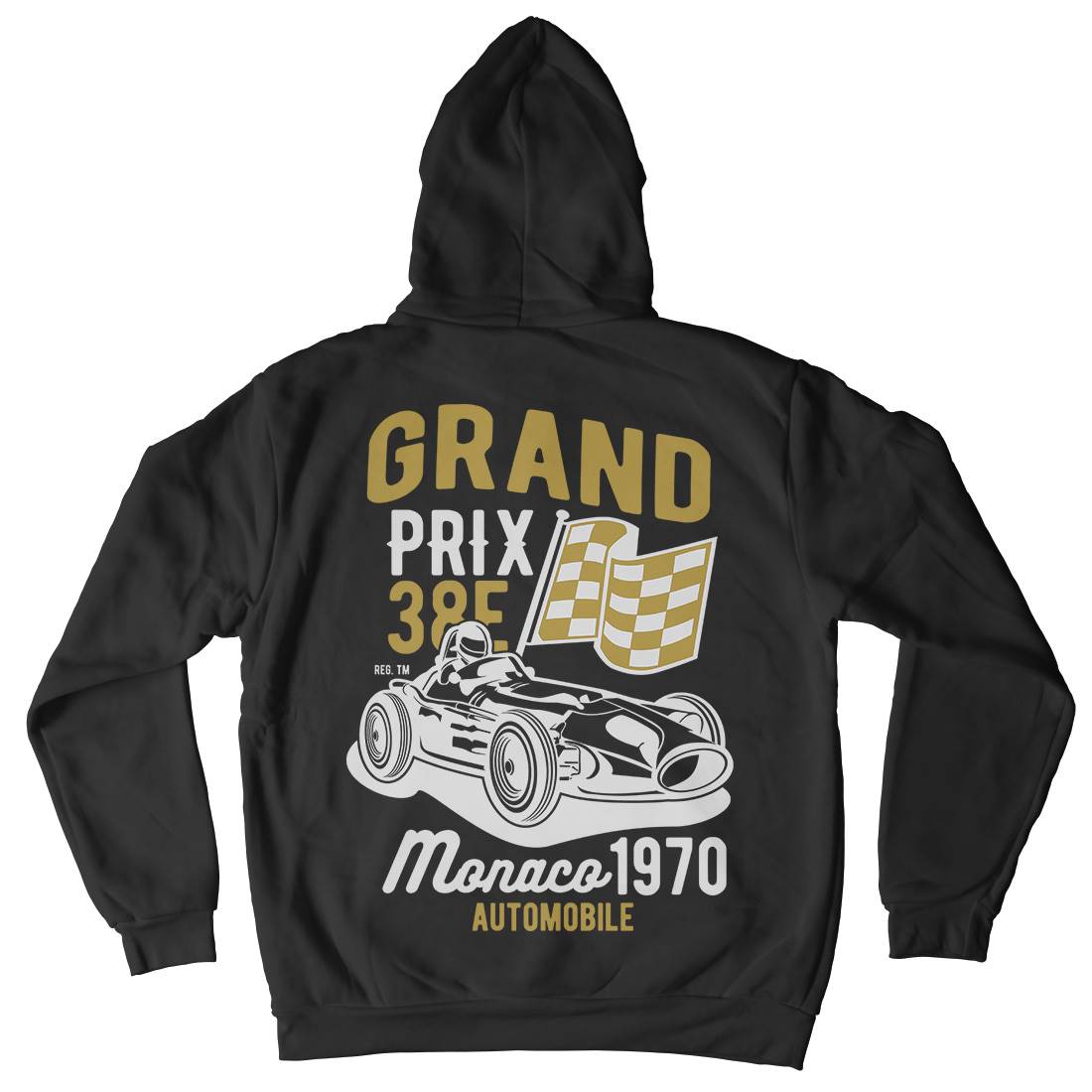 Grand Prix Mens Hoodie With Pocket Cars B218