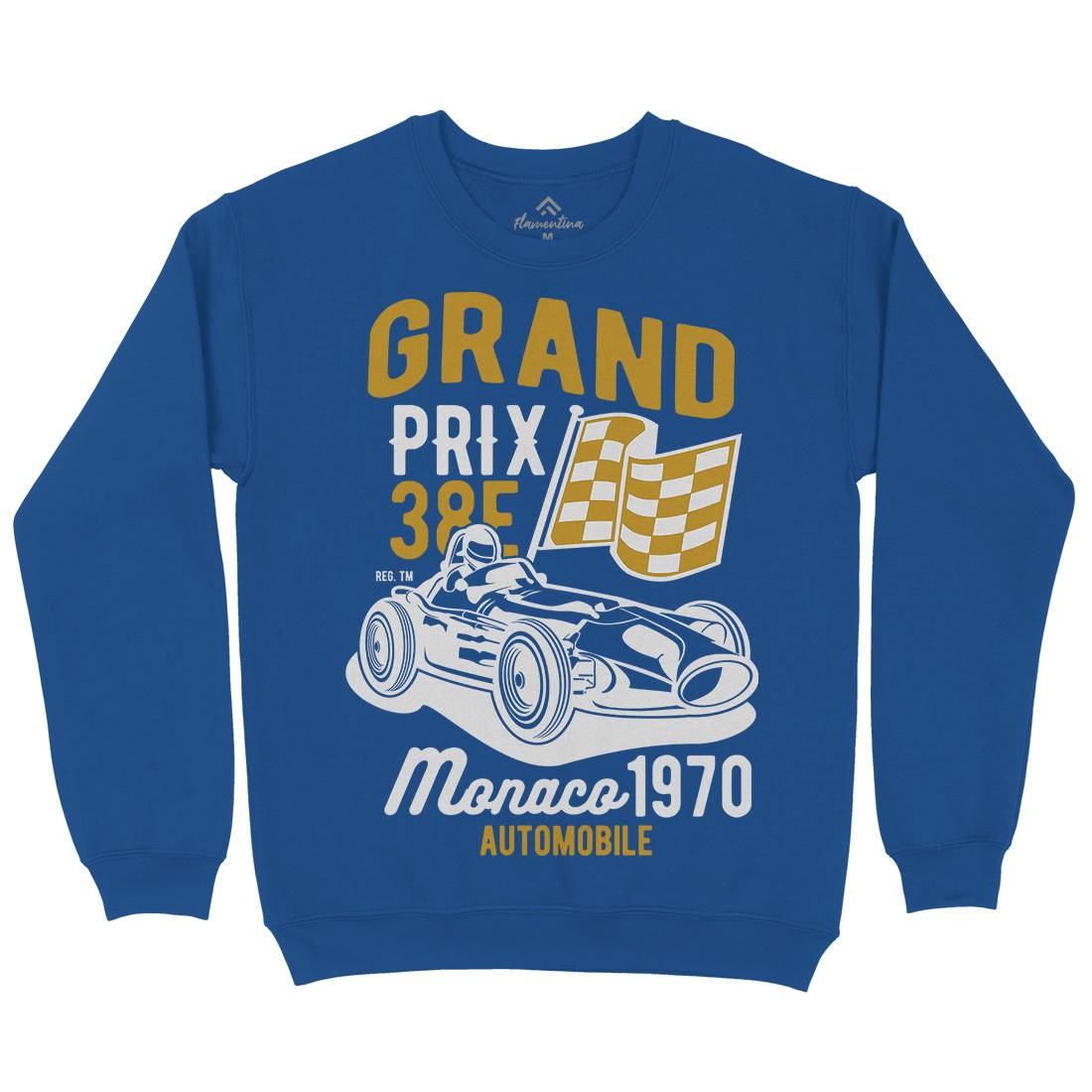 Grand Prix Mens Crew Neck Sweatshirt Cars B218