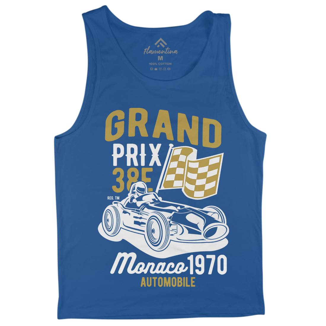 Grand Prix Mens Tank Top Vest Cars B218