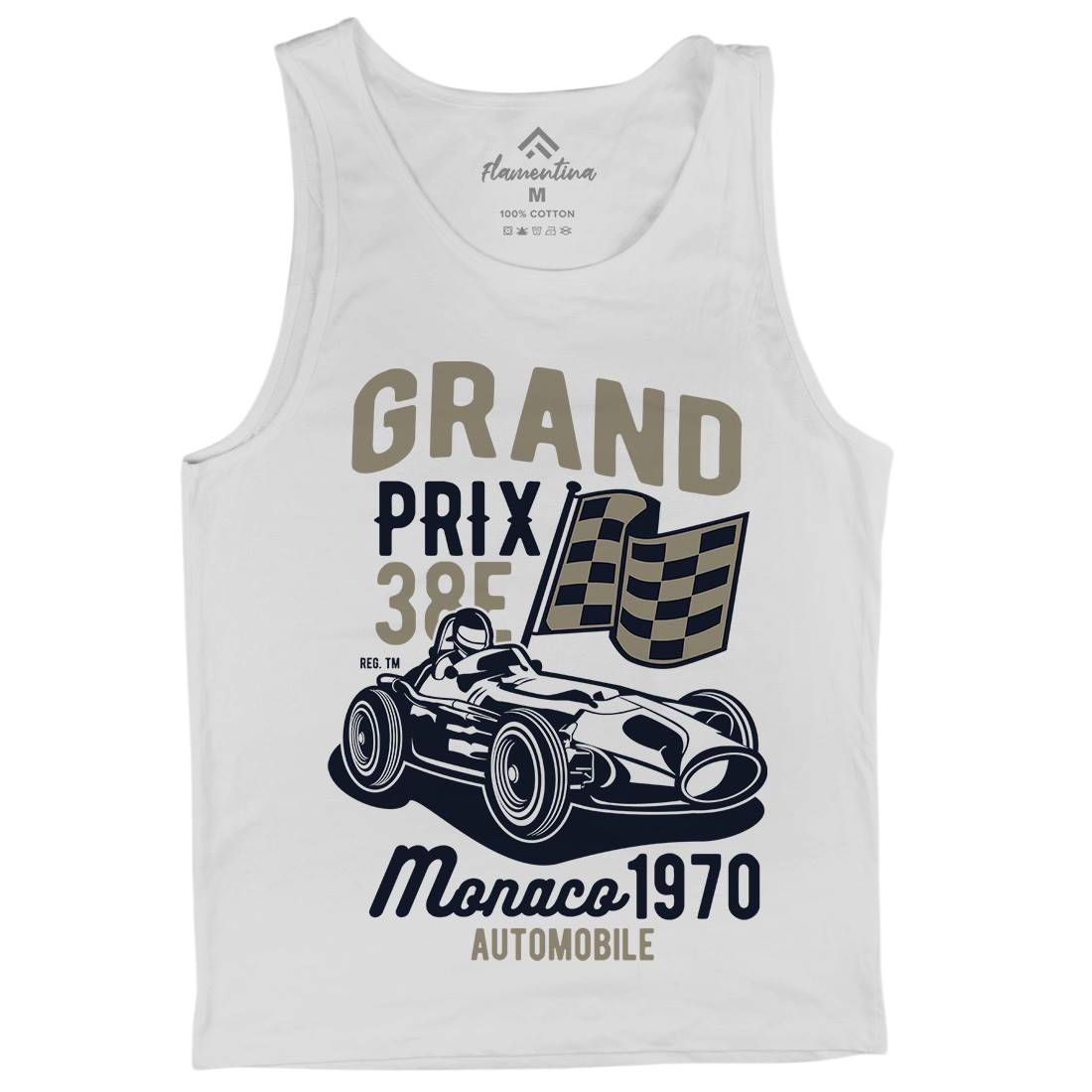 Grand Prix Mens Tank Top Vest Cars B218