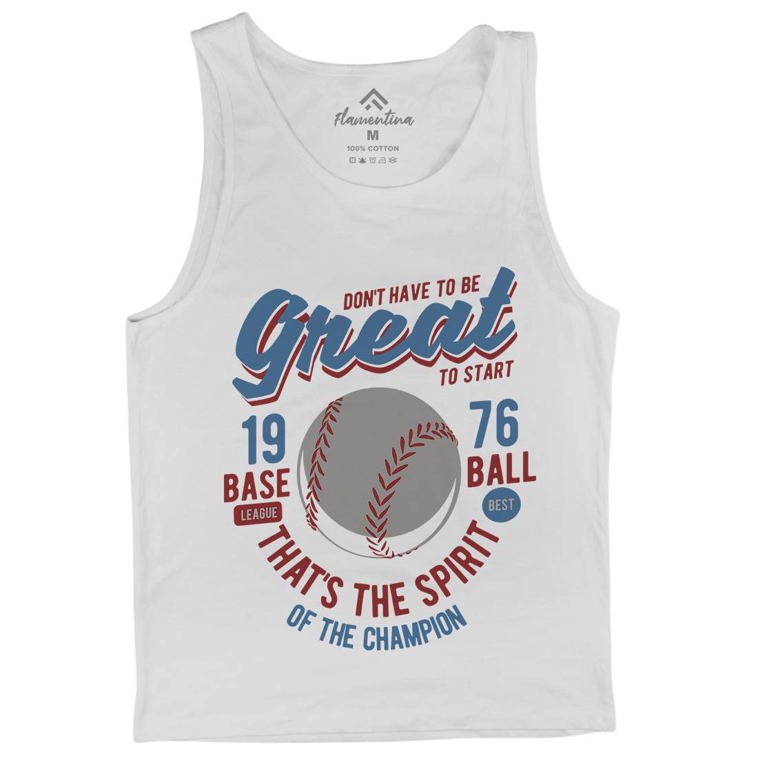Great Baseball Mens Tank Top Vest Sport B219