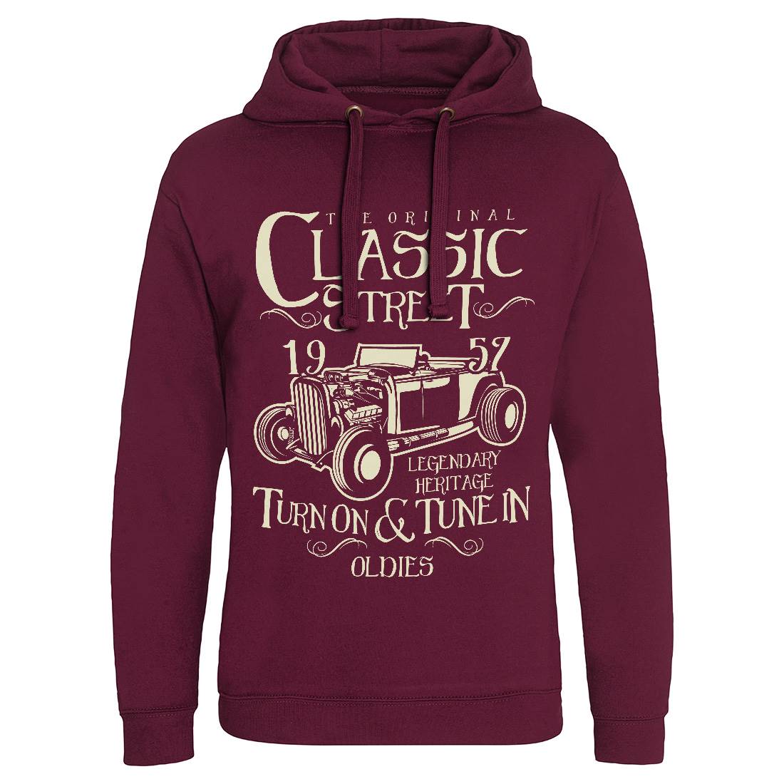 Hot Rod Classic Mens Hoodie Without Pocket Cars B222
