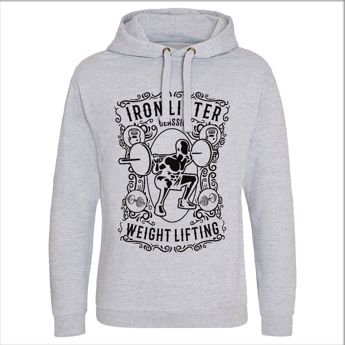 Iron Lifter Mens Hoodie Without Pocket Gym B224