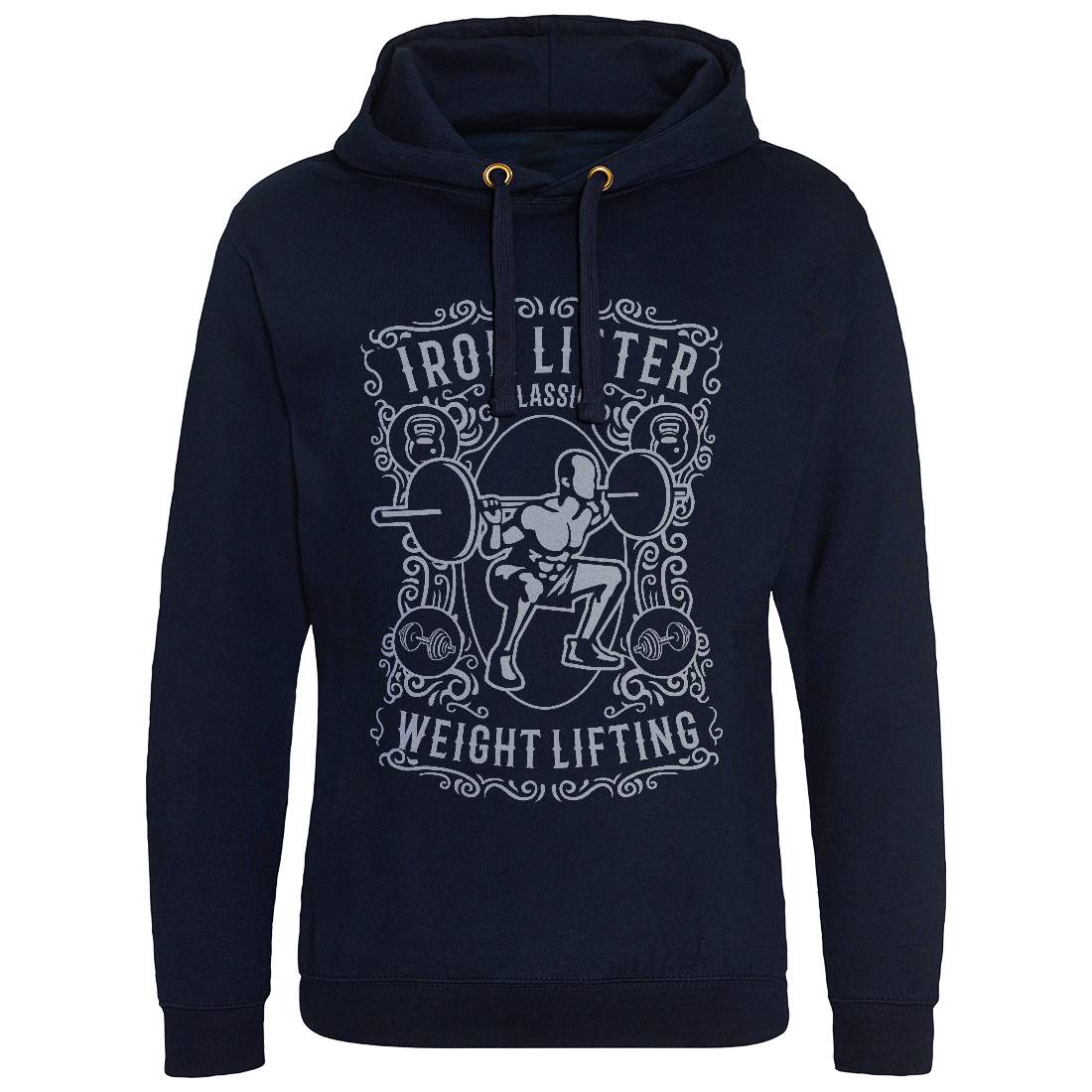 Iron Lifter Mens Hoodie Without Pocket Gym B224