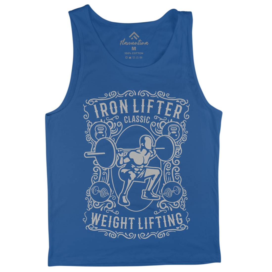 Iron Lifter Mens Tank Top Vest Gym B224
