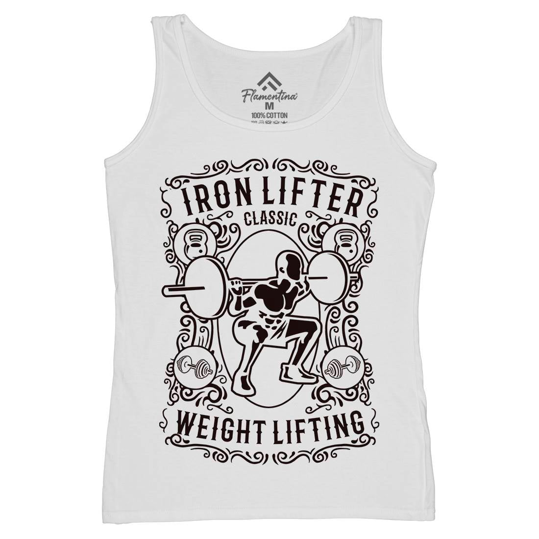 Iron Lifter Womens Organic Tank Top Vest Gym B224