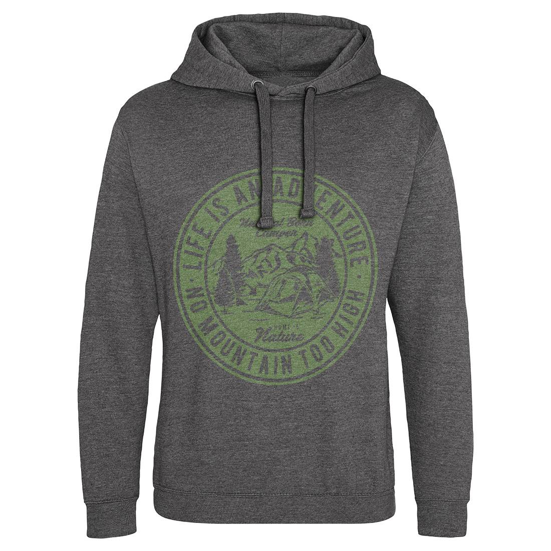 Life Is An Adventure Mens Hoodie Without Pocket Nature B226