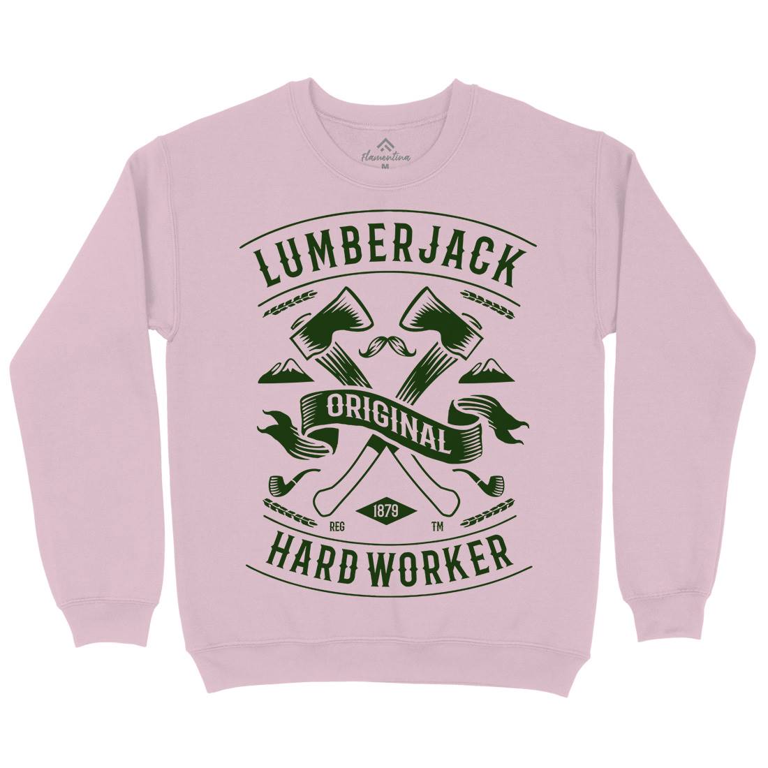 Lumberjack Kids Crew Neck Sweatshirt Retro B229