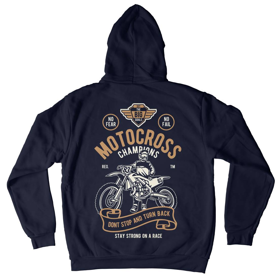 Motocross Champions Kids Crew Neck Hoodie Motorcycles B230