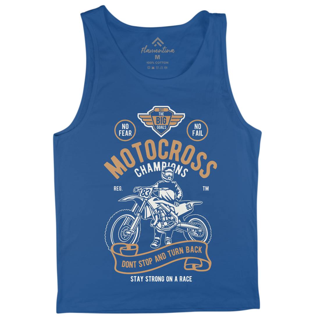 Motocross Champions Mens Tank Top Vest Motorcycles B230