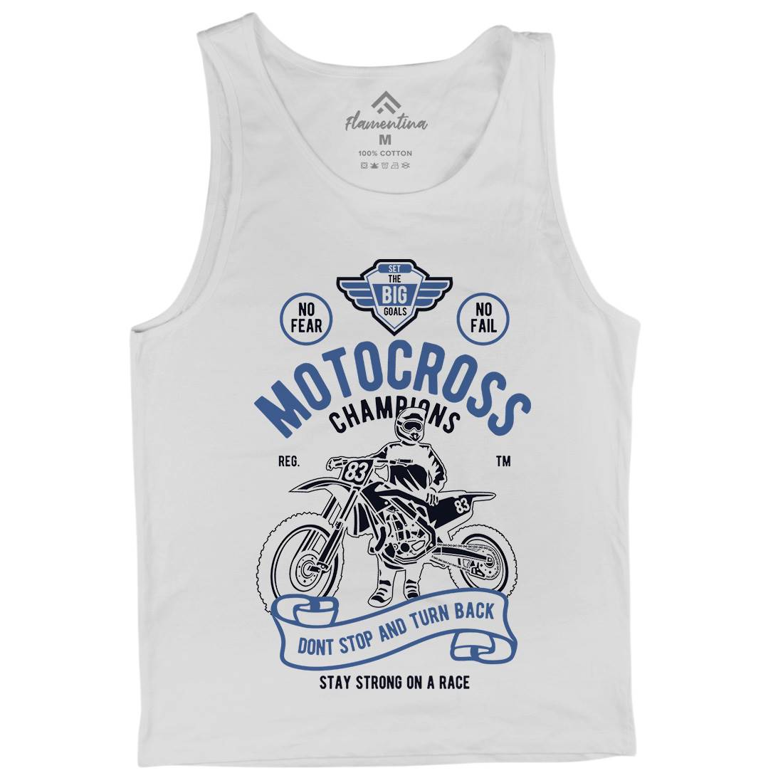 Motocross Champions Mens Tank Top Vest Motorcycles B230