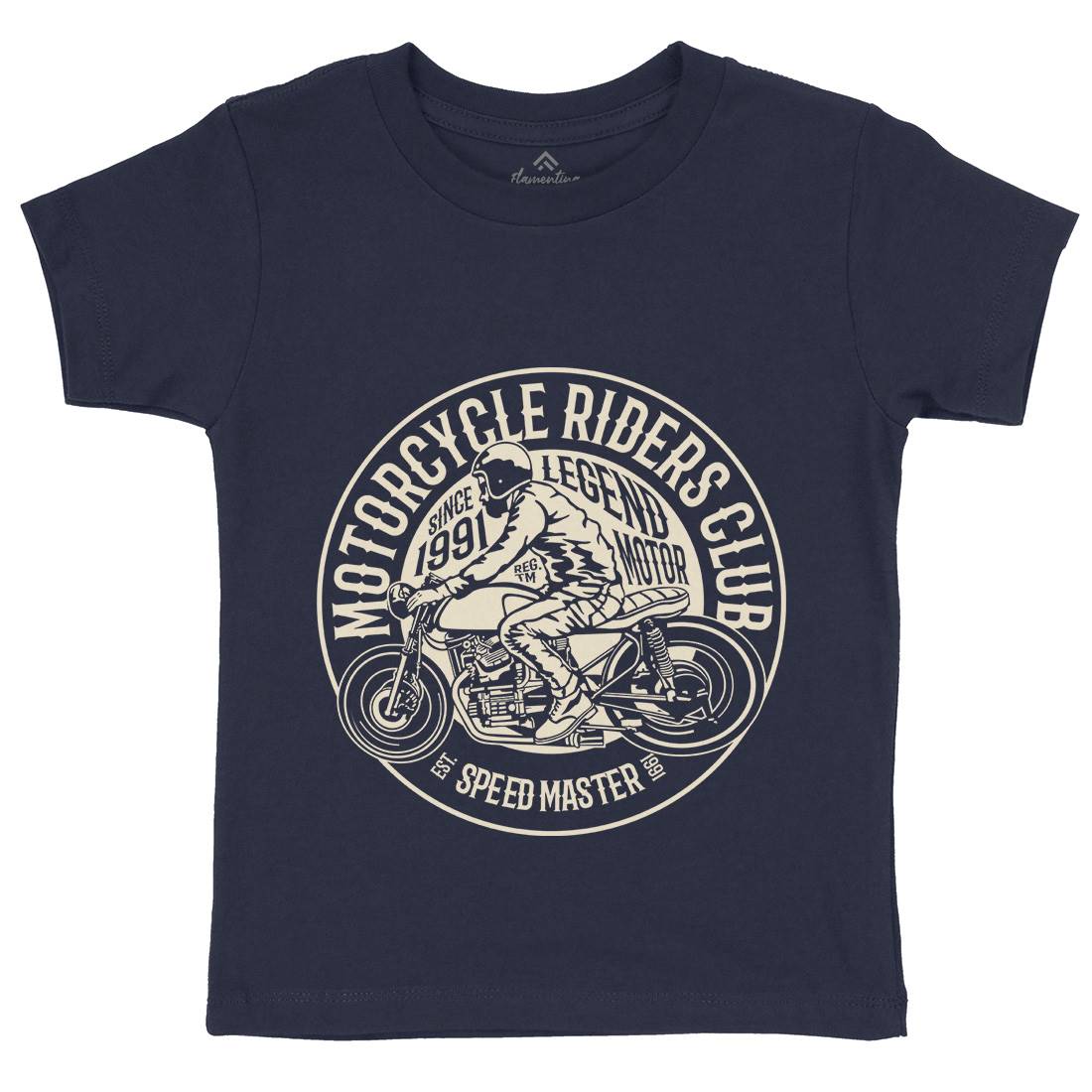 Riders Club Kids Organic Crew Neck T-Shirt Motorcycles B231