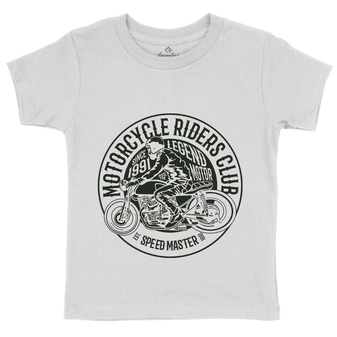 Riders Club Kids Crew Neck T-Shirt Motorcycles B231