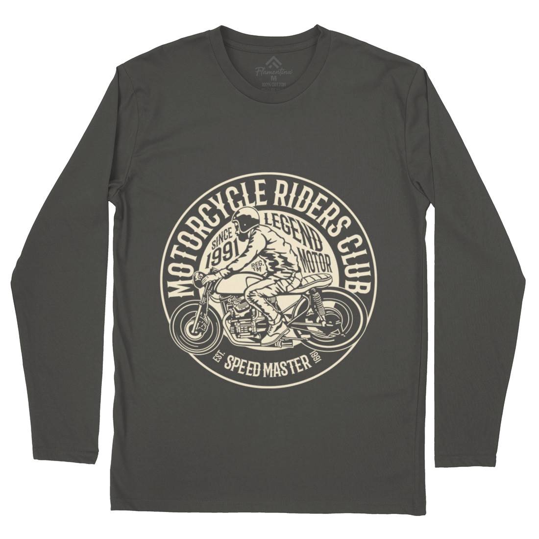 Riders Club Mens Long Sleeve T-Shirt Motorcycles B231