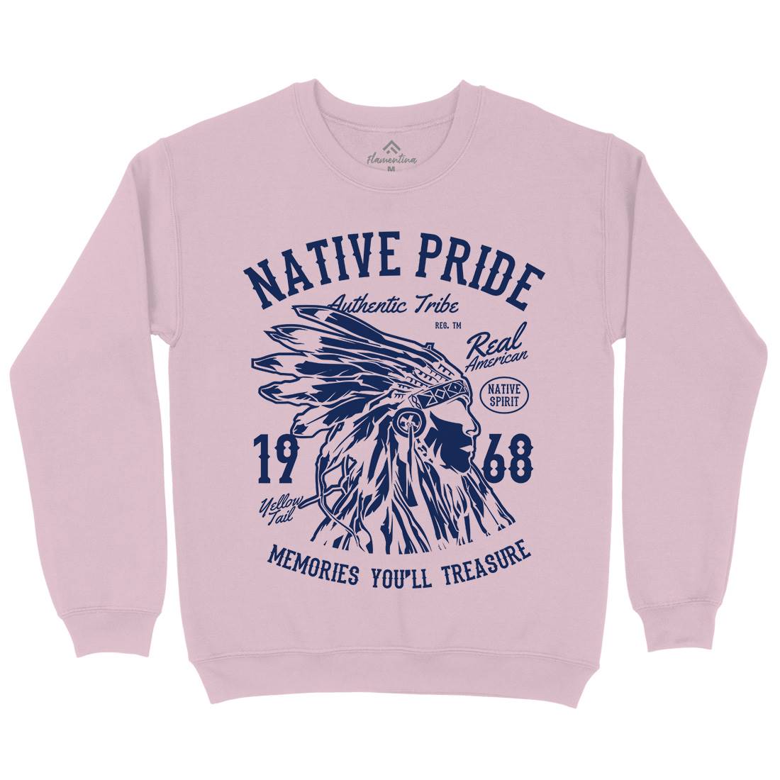 Native Pride Kids Crew Neck Sweatshirt American B235
