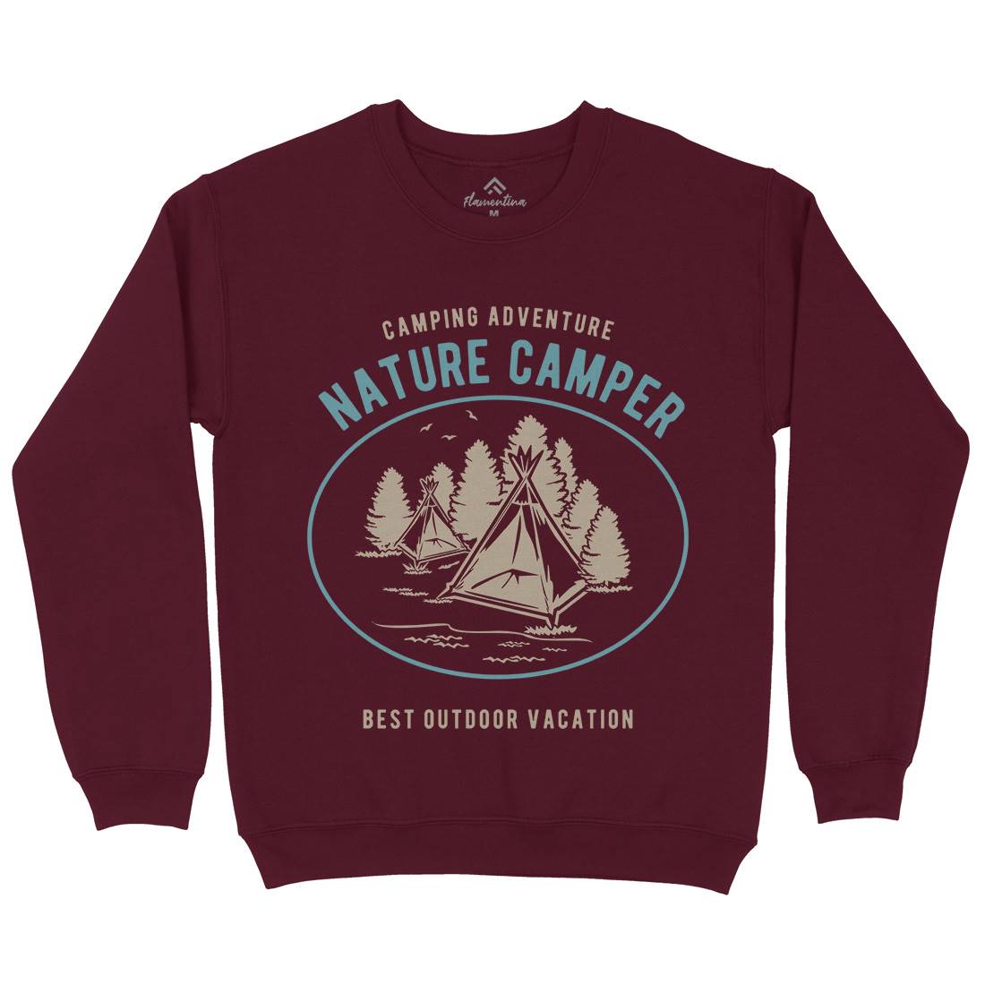 Camper Kids Crew Neck Sweatshirt Nature B236