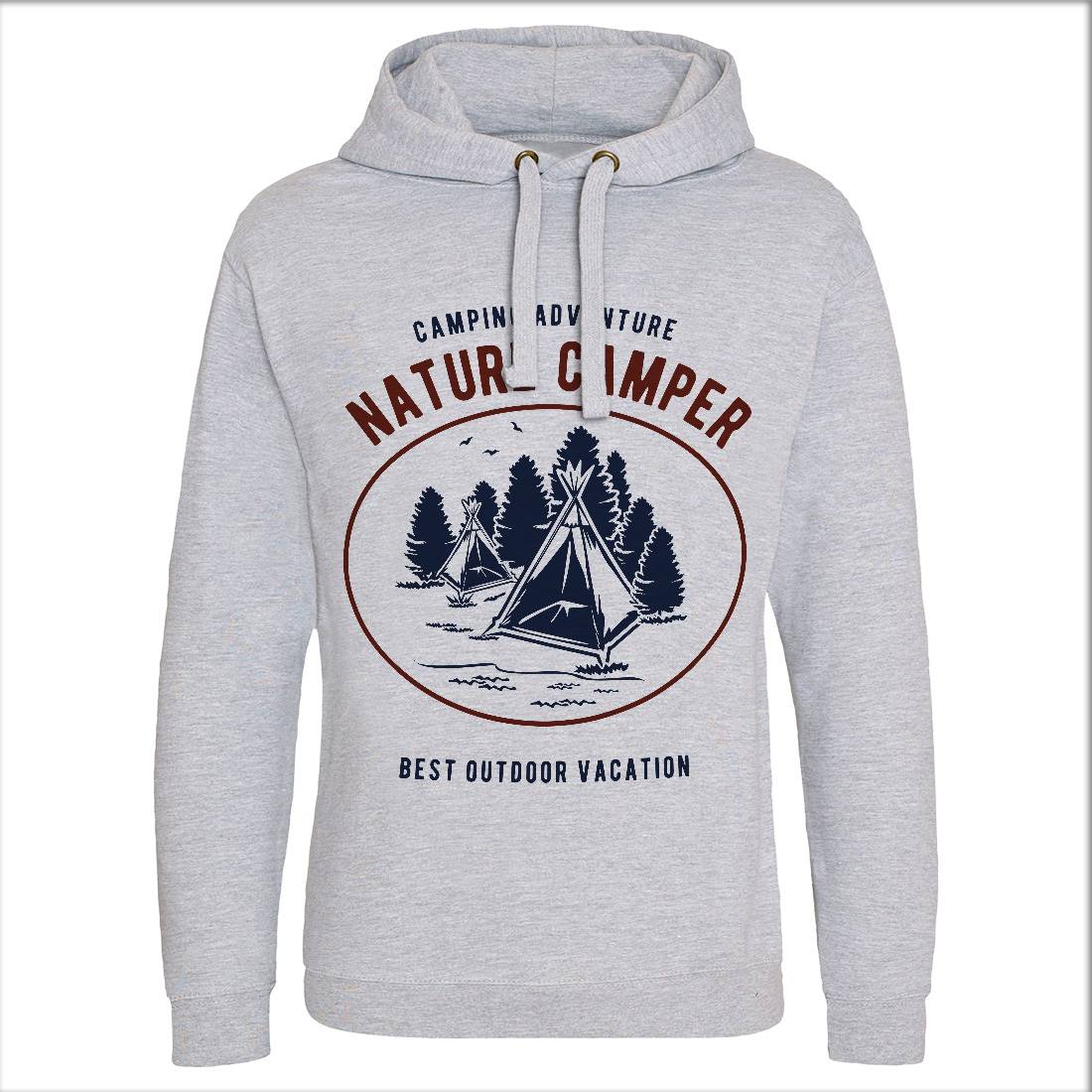 Camper Mens Hoodie Without Pocket Nature B236