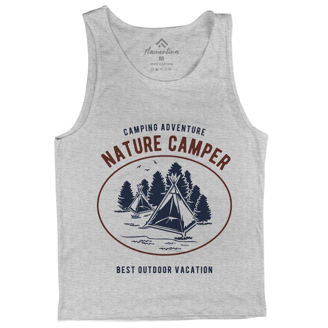 Camper Mens Tank Top Vest Nature B236