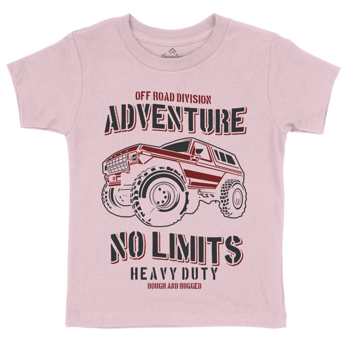 No Limits Kids Organic Crew Neck T-Shirt Cars B237