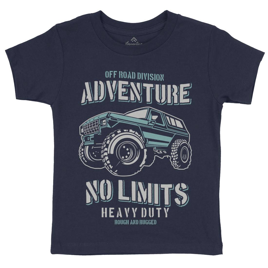 No Limits Kids Organic Crew Neck T-Shirt Cars B237