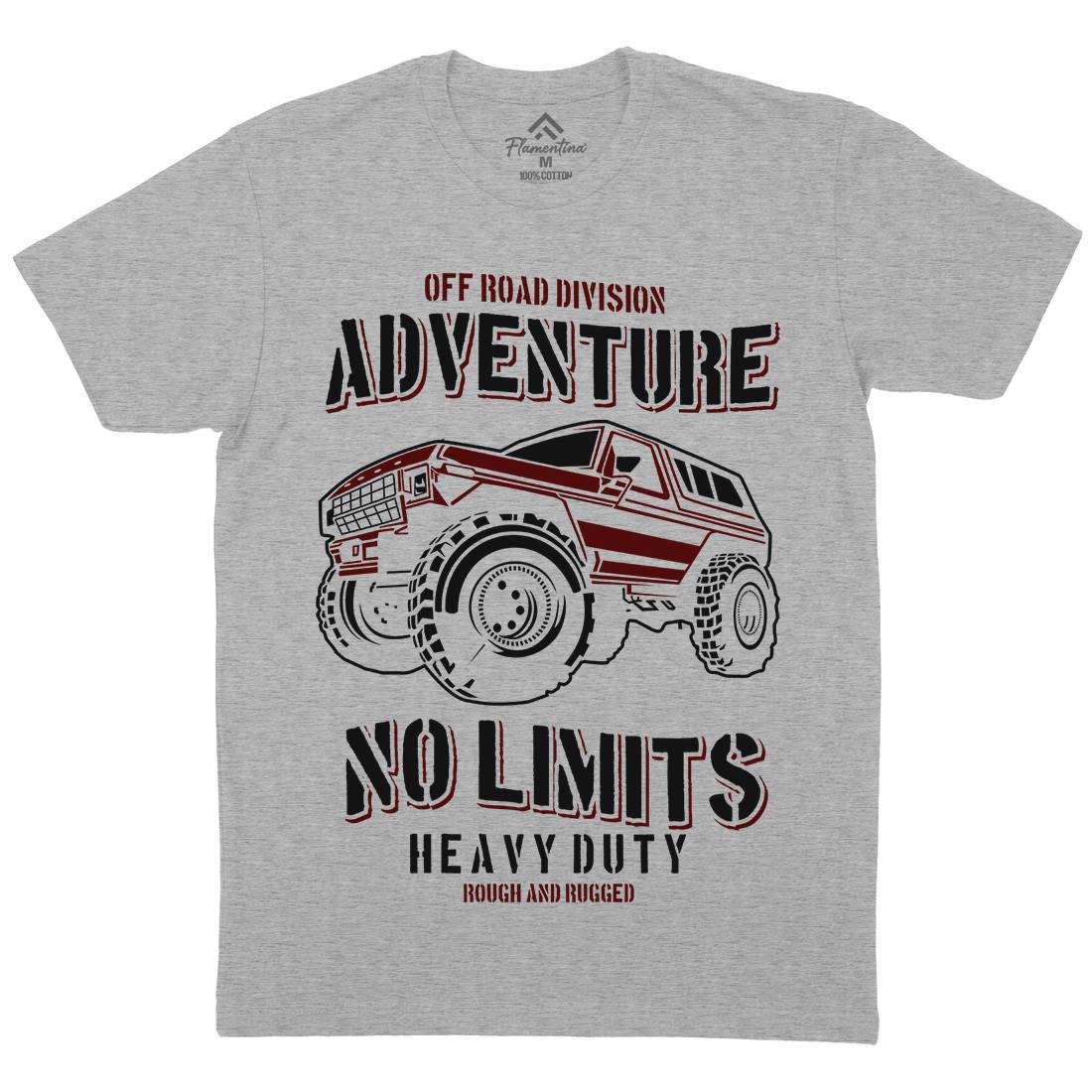 No Limits Mens Crew Neck T-Shirt Cars B237