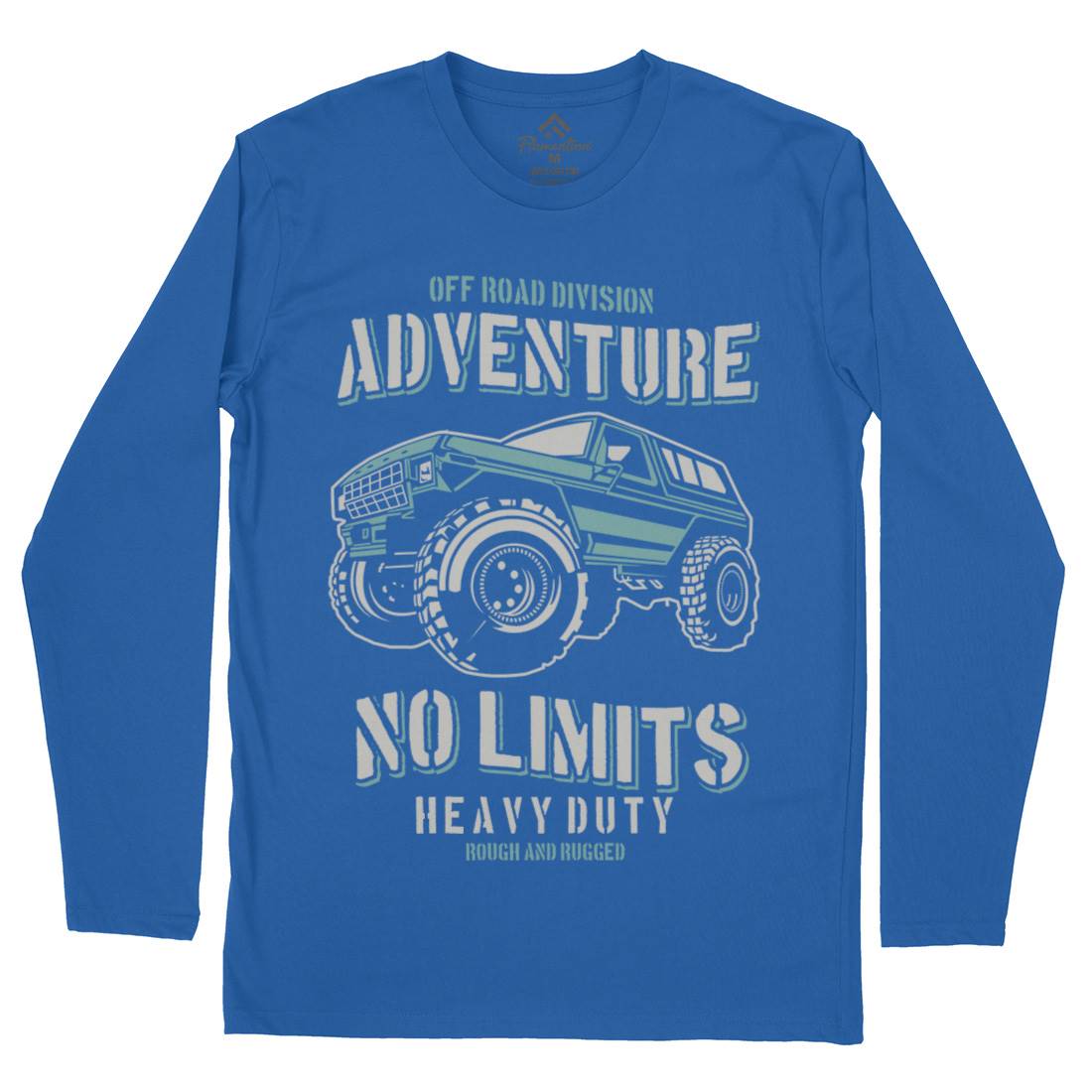 No Limits Mens Long Sleeve T-Shirt Cars B237