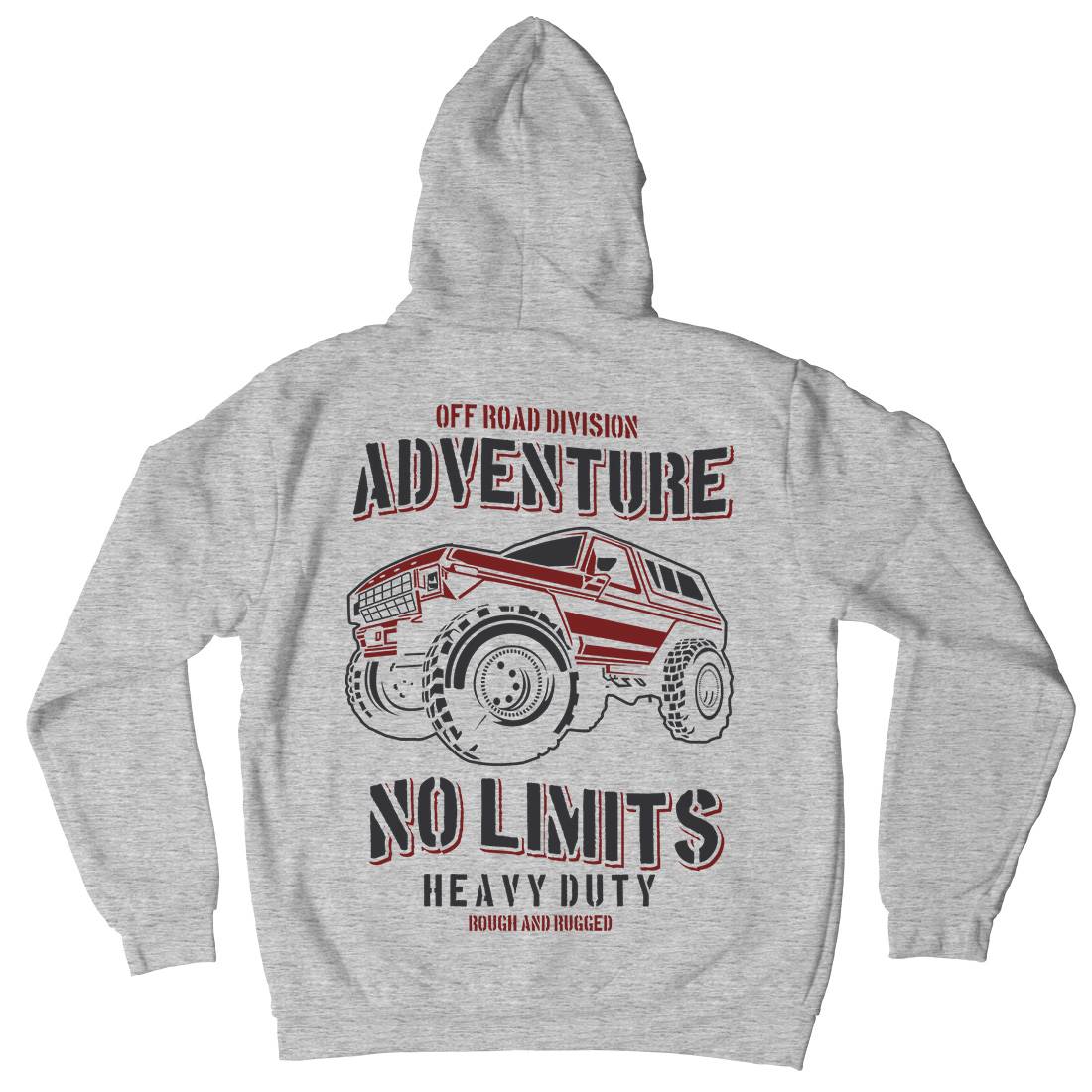 No Limits Mens Hoodie With Pocket Cars B237