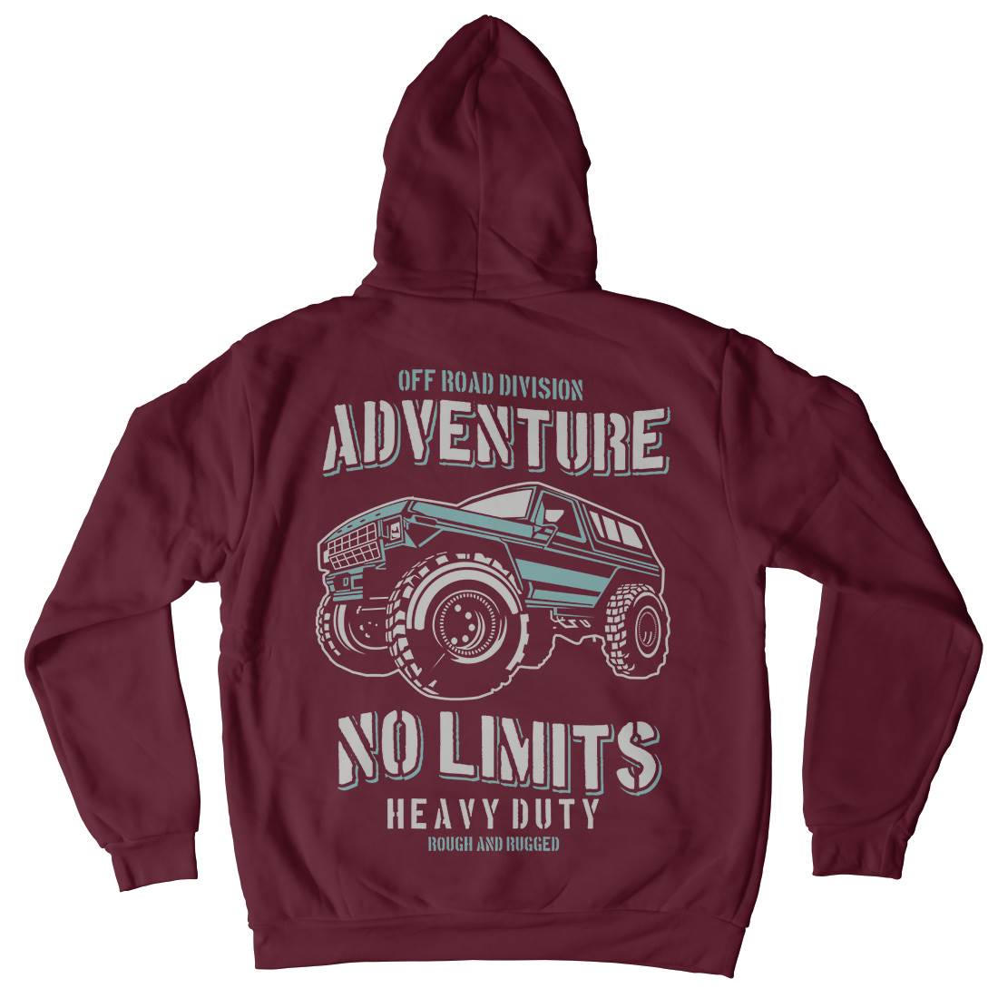 No Limits Mens Hoodie With Pocket Cars B237