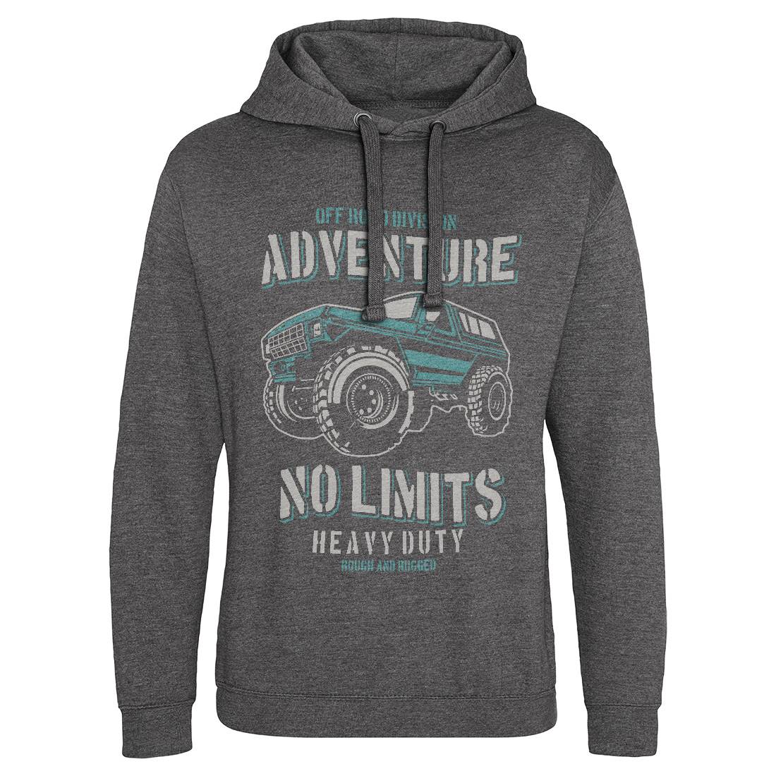 No Limits Mens Hoodie Without Pocket Cars B237