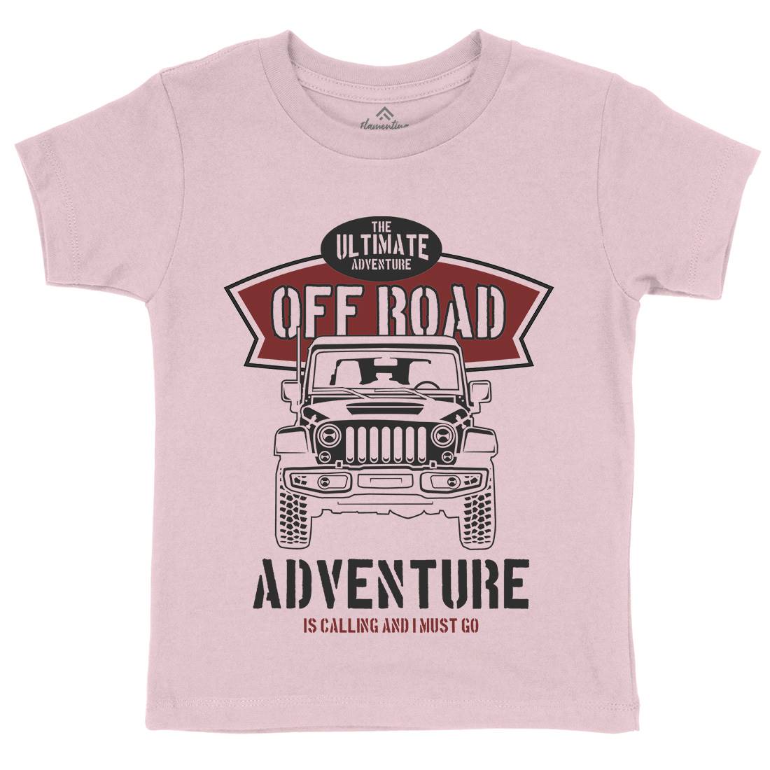 Off Road Kids Crew Neck T-Shirt Cars B238