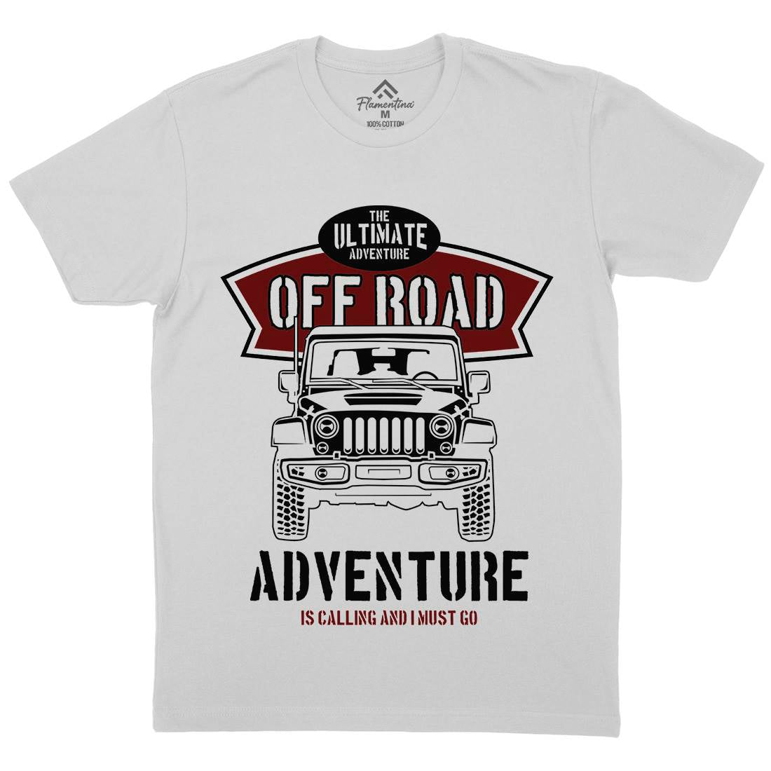 Off Road Mens Crew Neck T-Shirt Cars B238