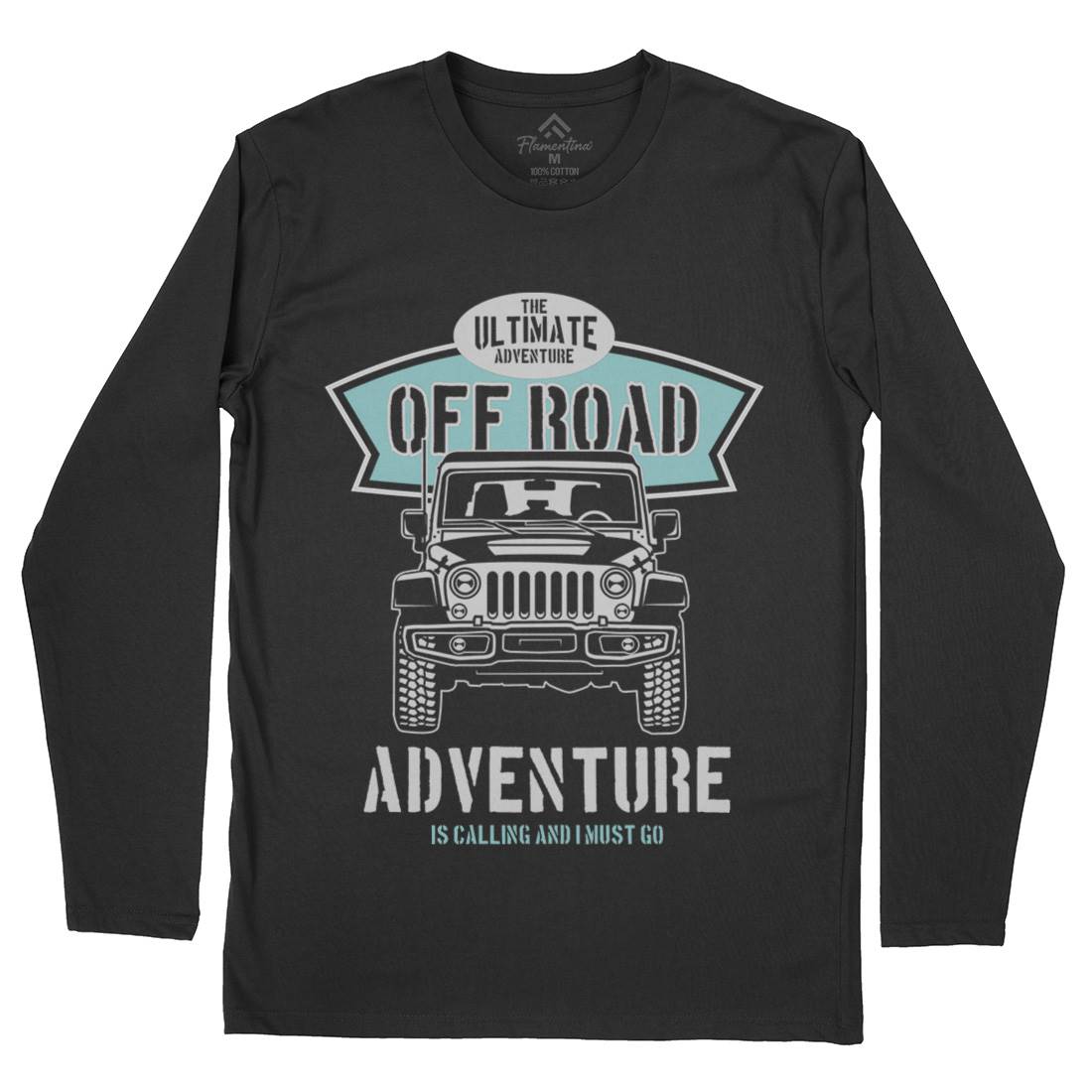 Off Road Mens Long Sleeve T-Shirt Cars B238