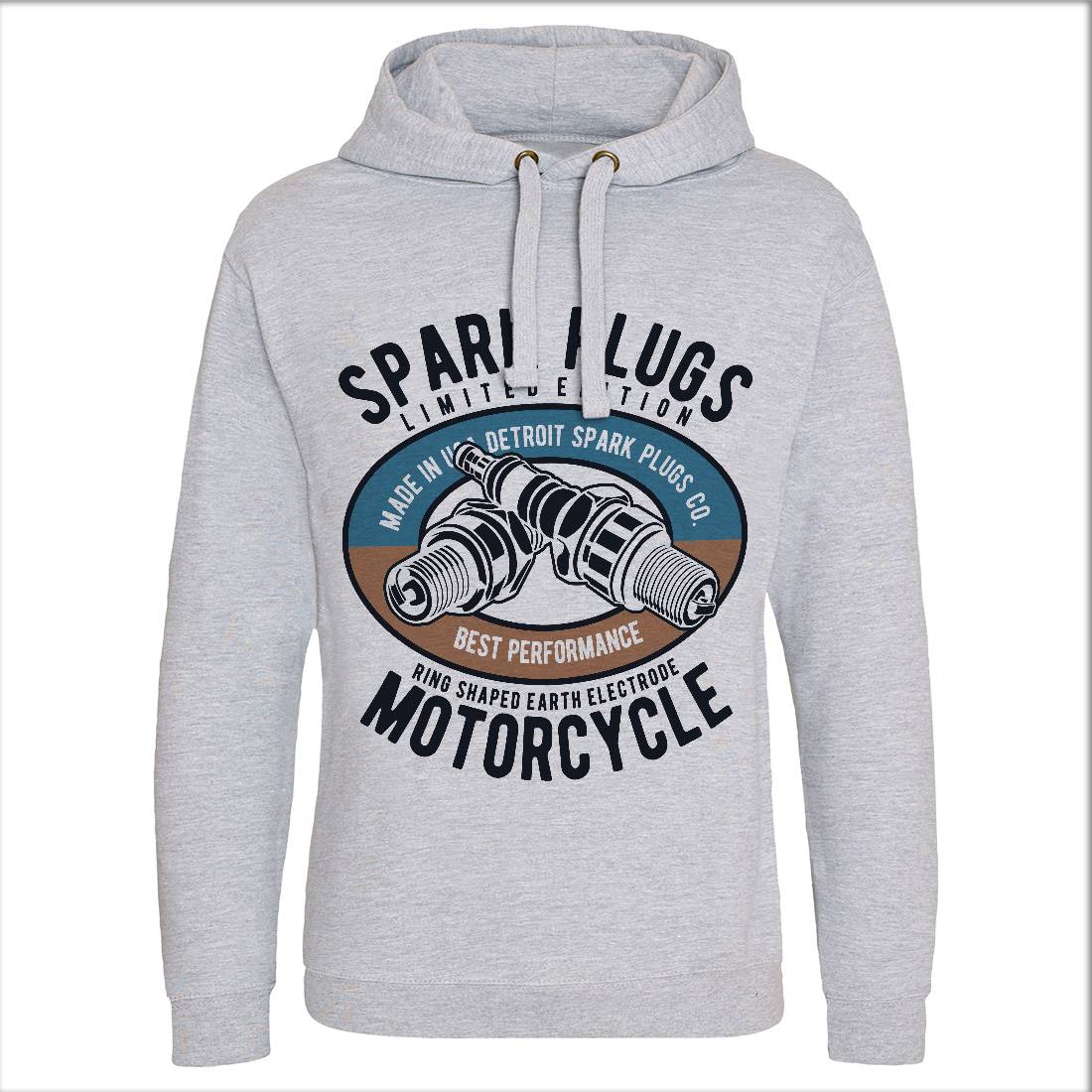 Spark Plugs Mens Hoodie Without Pocket Motorcycles B256