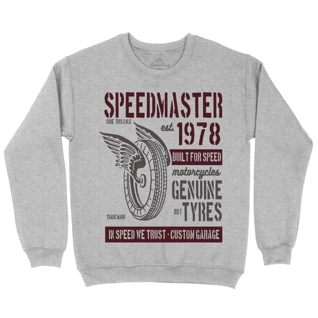 Speed Master Kids Crew Neck Sweatshirt Motorcycles B257