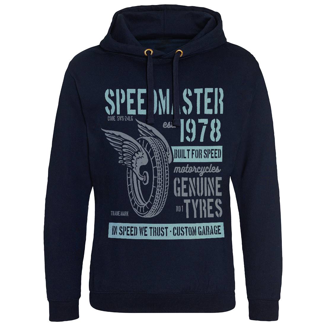 Speed Master Mens Hoodie Without Pocket Motorcycles B257