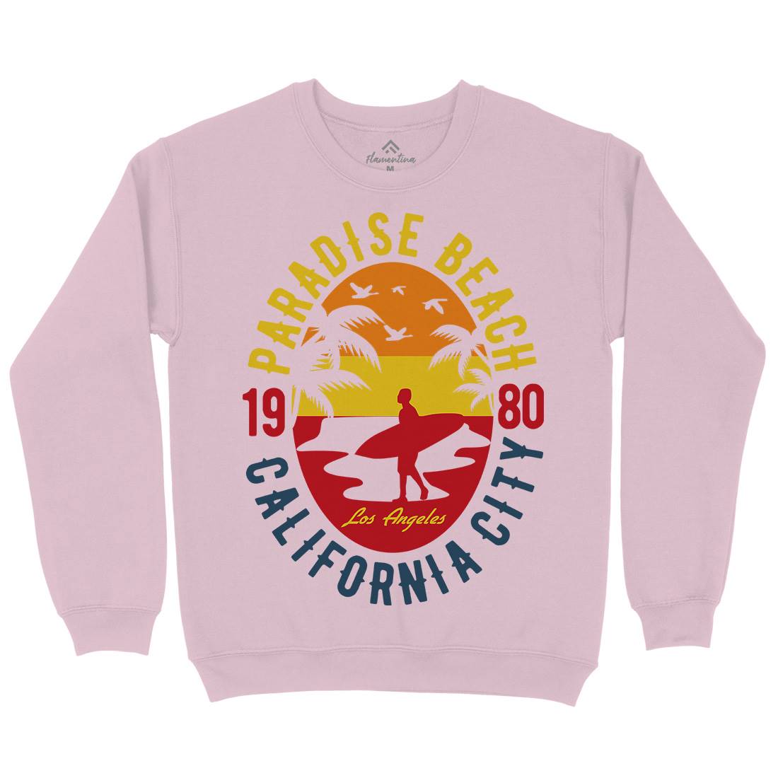 Sunshine Paradise Kids Crew Neck Sweatshirt Surf B260