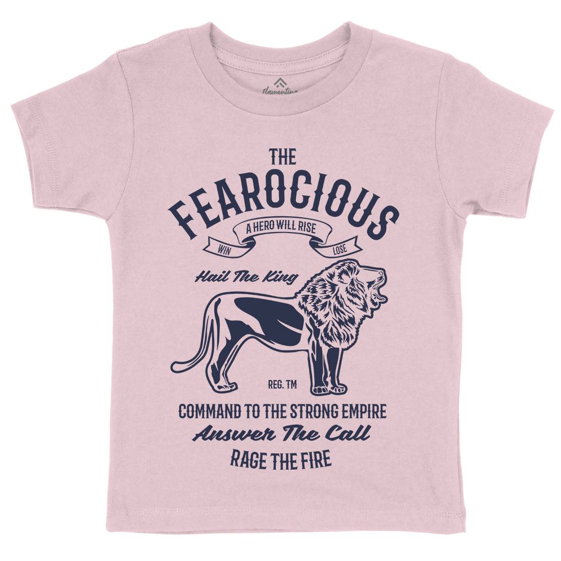 The Ferocious Kids Organic Crew Neck T-Shirt Animals B263