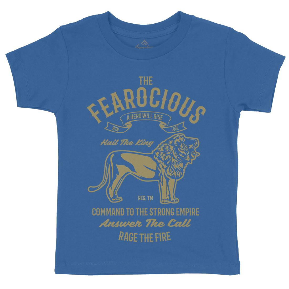 The Ferocious Kids Organic Crew Neck T-Shirt Animals B263
