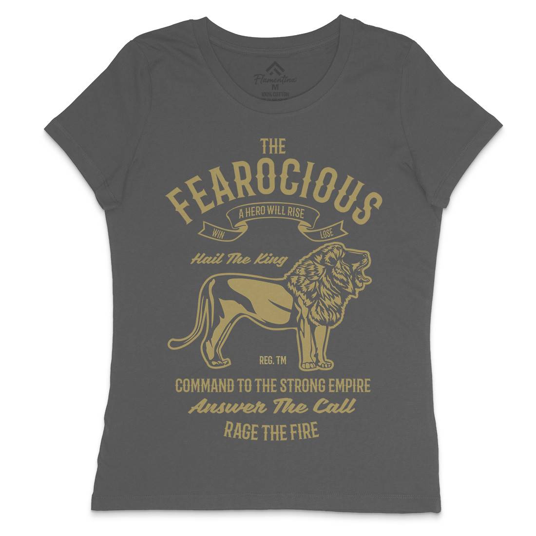 The Ferocious Womens Crew Neck T-Shirt Animals B263