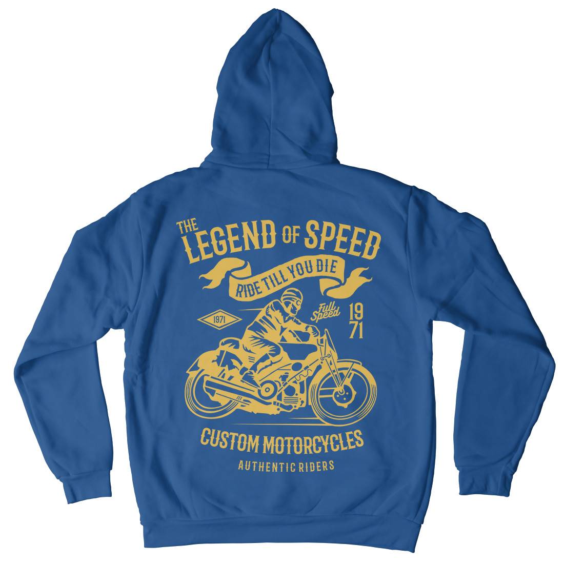 Legend Of Speed Kids Crew Neck Hoodie Motorcycles B264
