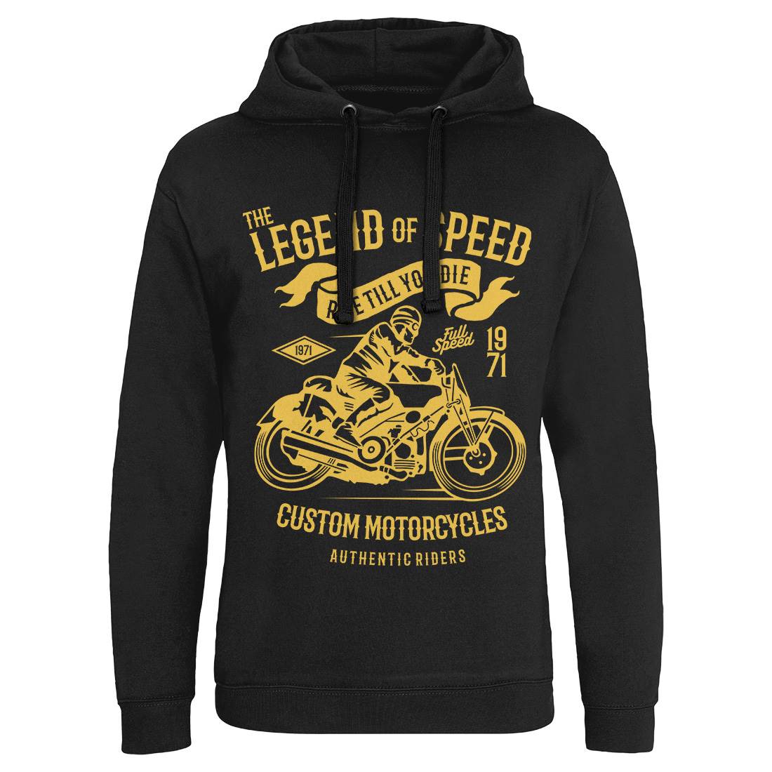 Legend Of Speed Mens Hoodie Without Pocket Motorcycles B264