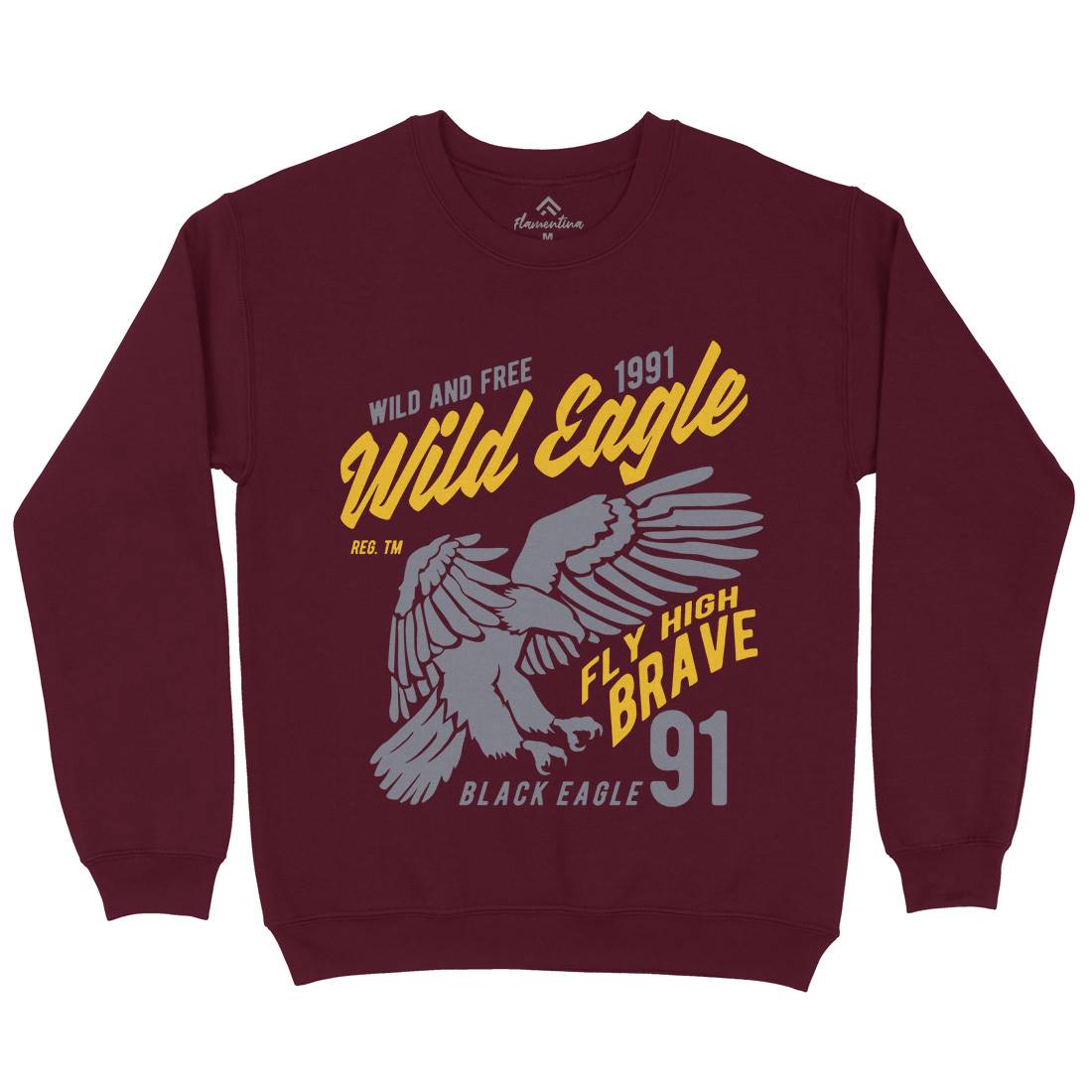 Wild Eagle Kids Crew Neck Sweatshirt Animals B270
