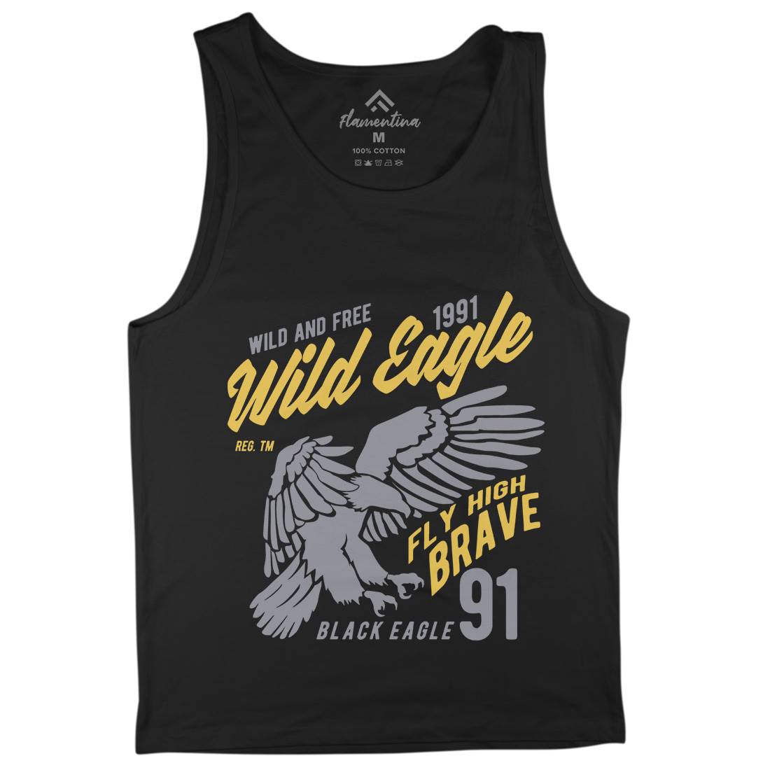 Wild Eagle Mens Tank Top Vest Animals B270