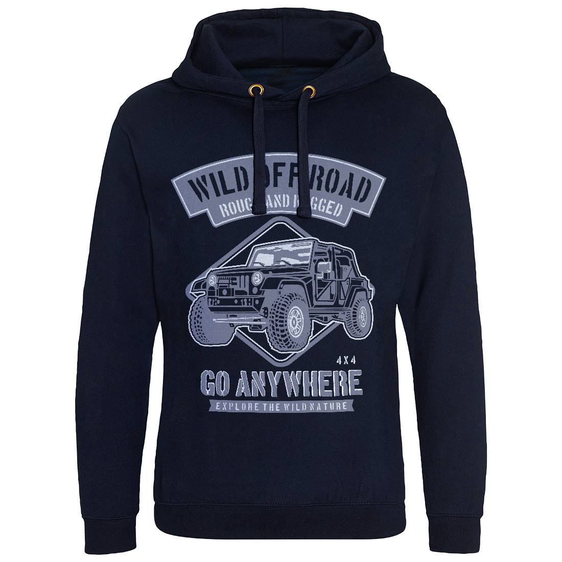 Wild Off Road Mens Hoodie Without Pocket Cars B271